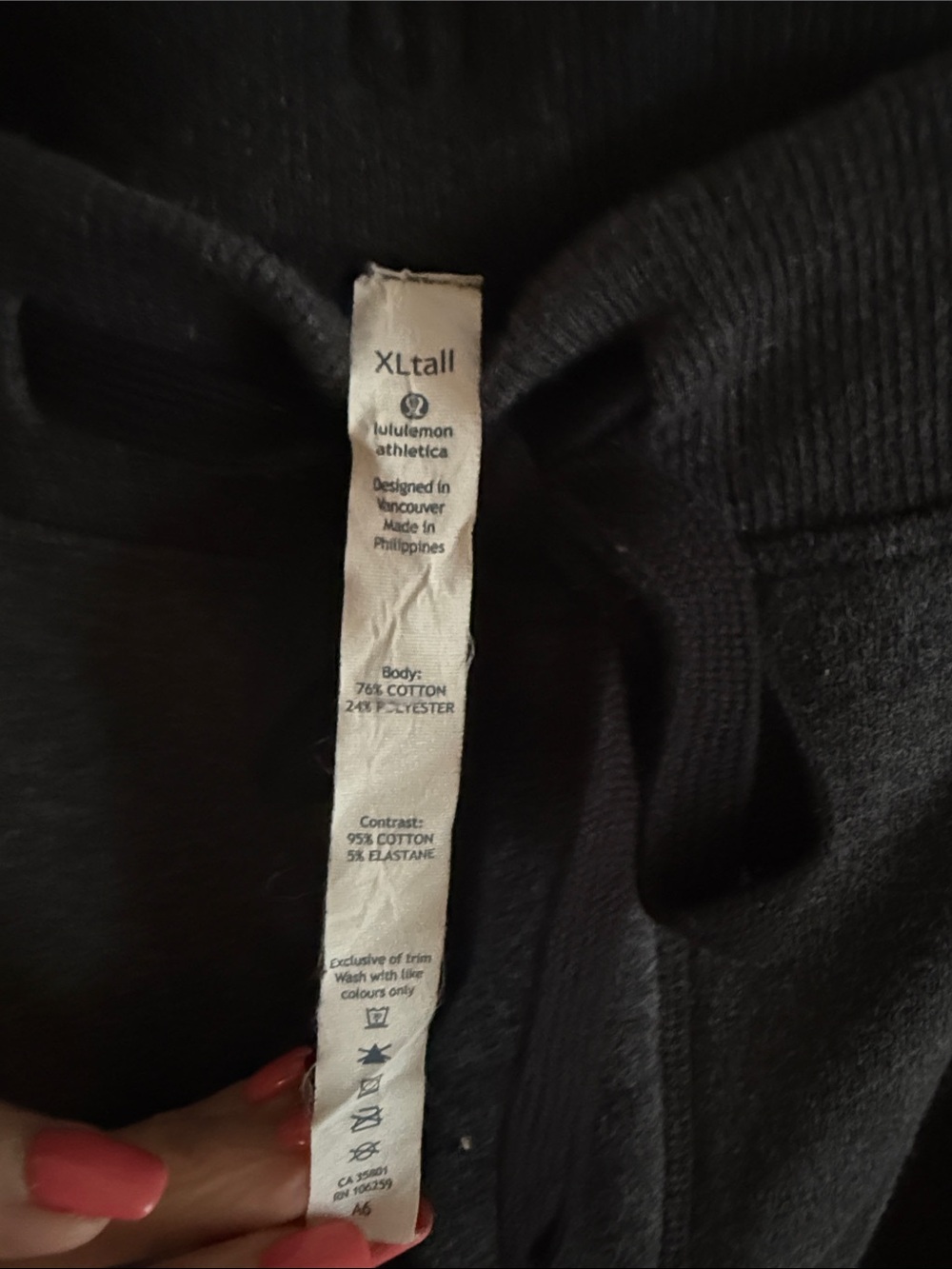 Men's lululemon xl tall gray Drawstring Sweatpants - Casual Comfort - Picture 2 of 4